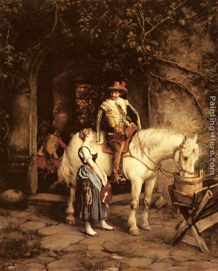 Emil Rau A Stop at the Tavern